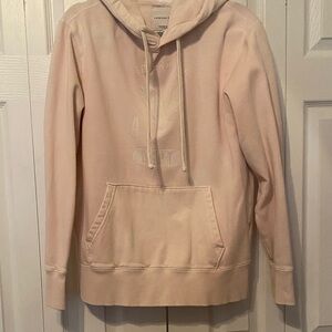 American Eagle Outfitters Light Pink Hoodie Sweater